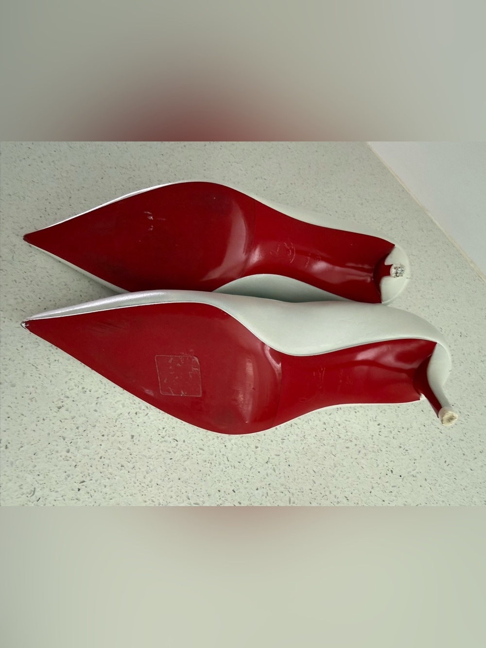 Christian Louboutin Miss Z Pointed Toe pump EU 37 US 7 - Picture 12 of 13
